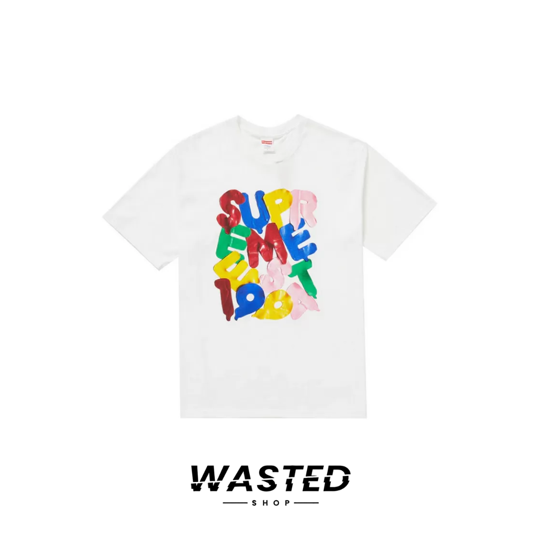 SUPREME BALLOONS TEE WHITE - Wasted Shop