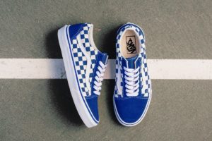 Vans Old Skool Blue Checkerboard