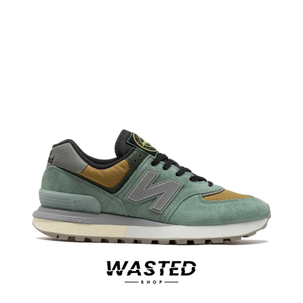 Stone Island x New Balance 574 Legacy 'Light Green'