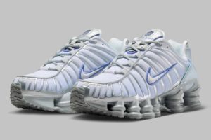 Nike Shox TL Metallic Platinum Blue Tint