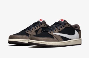 Air Jordan 1 Low x Travis Scott 'Mocha