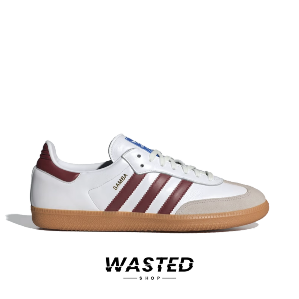 Adidas Wmns Samba OG 'White Burgundy Gum'