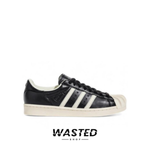 THUG CLUB × adidas Superstar Vintage Core Black Cream White