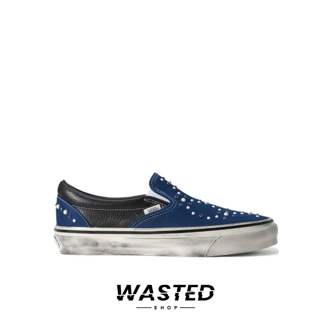 Vans Premium Classic Slip-On Pearlized Pack - Indigo Blue