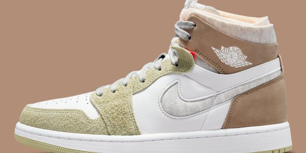 Jordan 1 High Zoom Air CMFT Olive Aura