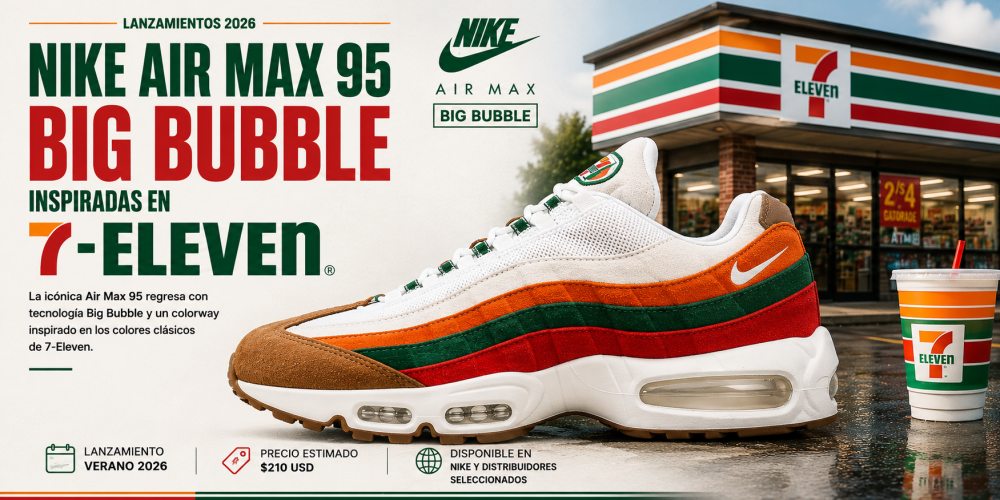 Lanzamiento Nike Air Max 95 7-Eleven